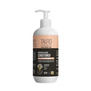 TAURO PRO LINE Ultra Natural Care Conditioner mit Keratin für das Fell von Hunden und Katzen - 400ml